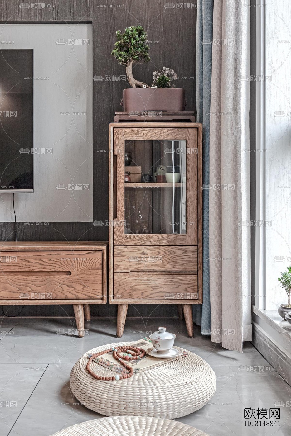 北欧平层效果图下载（渲染图19）