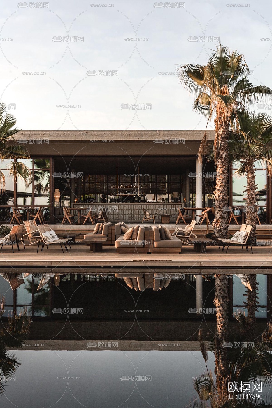 东南亚酒店民宿效果图下载（渲染图18）