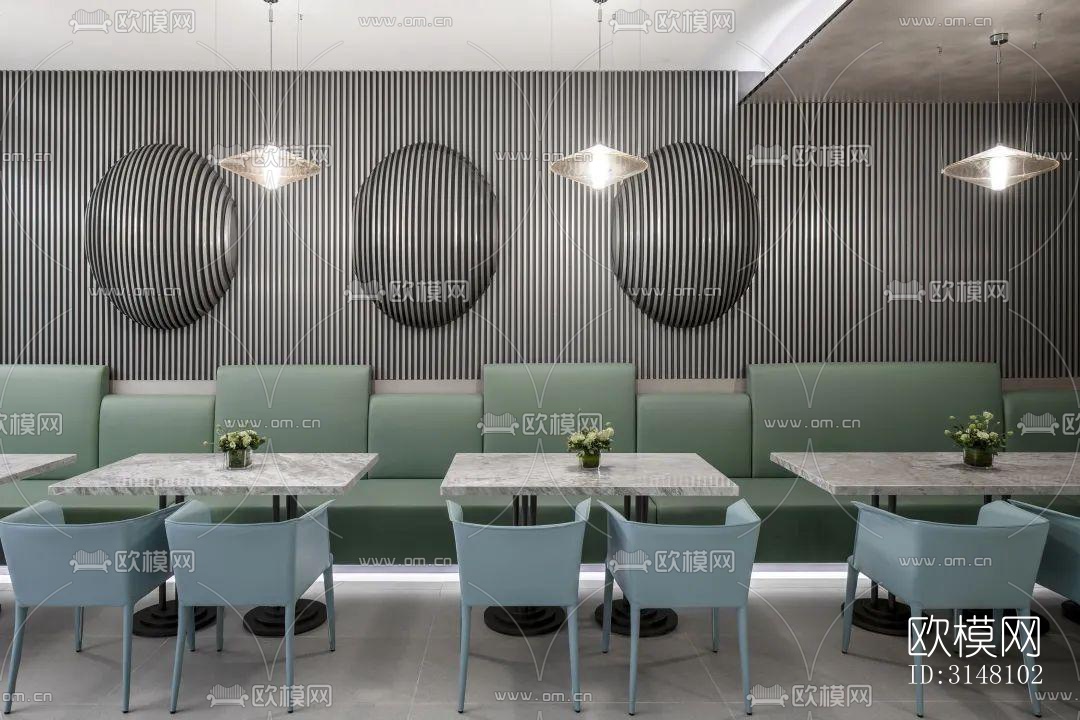 现代酒店民宿效果图下载（渲染图11）