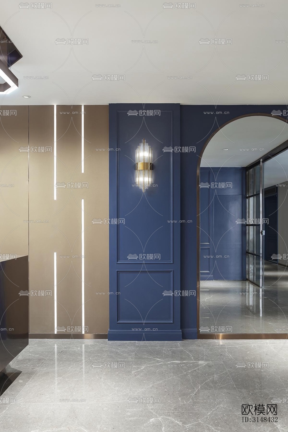 欧式养生会所效果图下载（渲染图17）