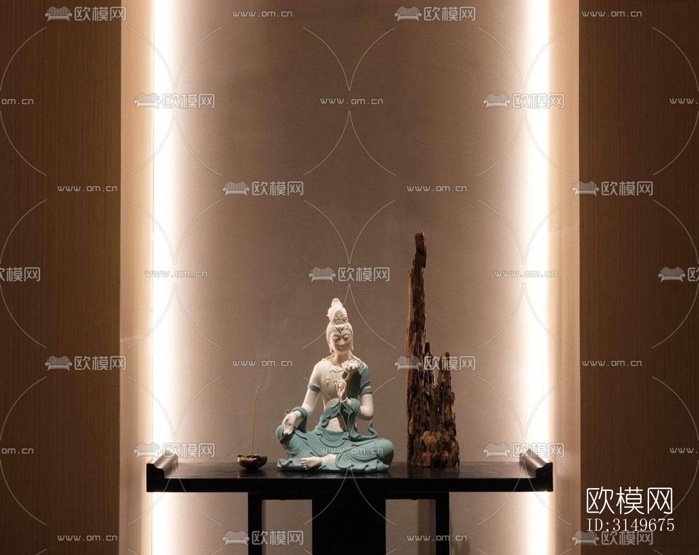 原木风健身房效果图下载（渲染图14）