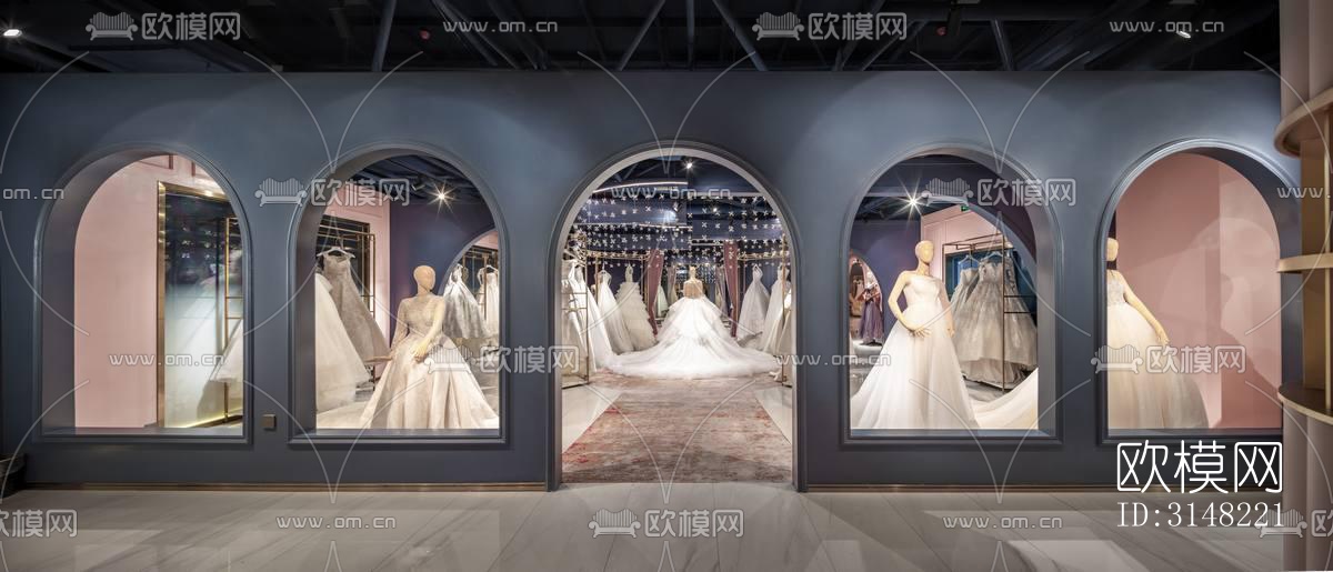 北欧零售店铺效果图下载（渲染图11）