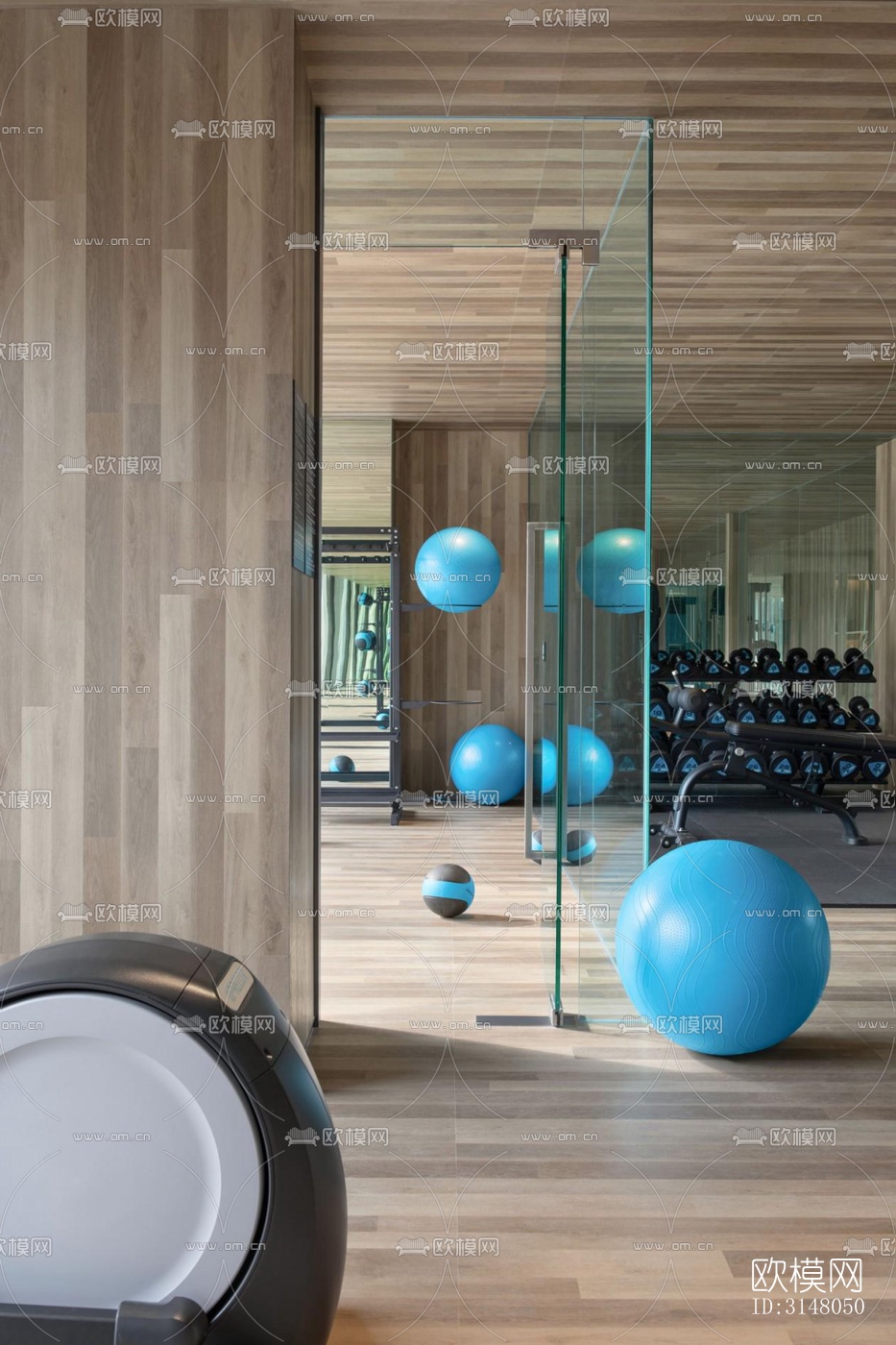 现代酒店民宿效果图下载（渲染图7）