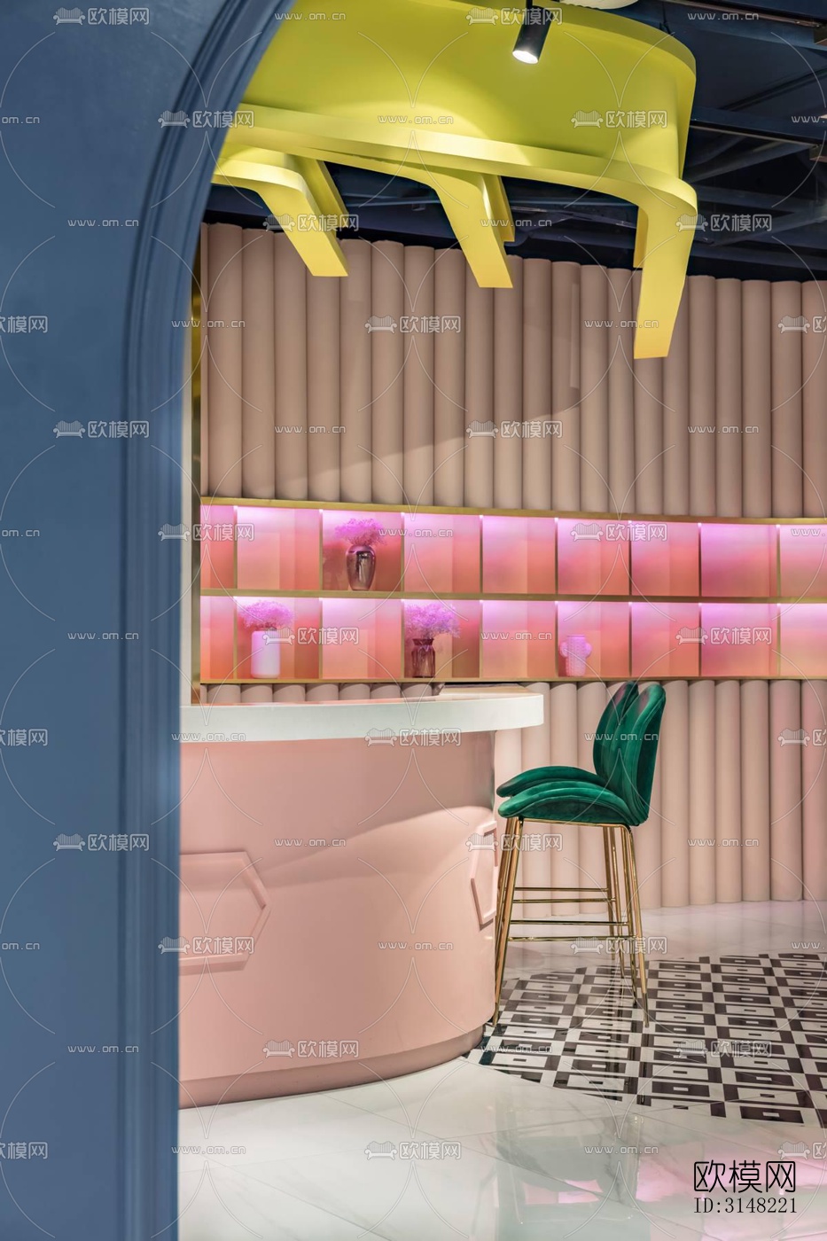 北欧零售店铺效果图下载（渲染图20）