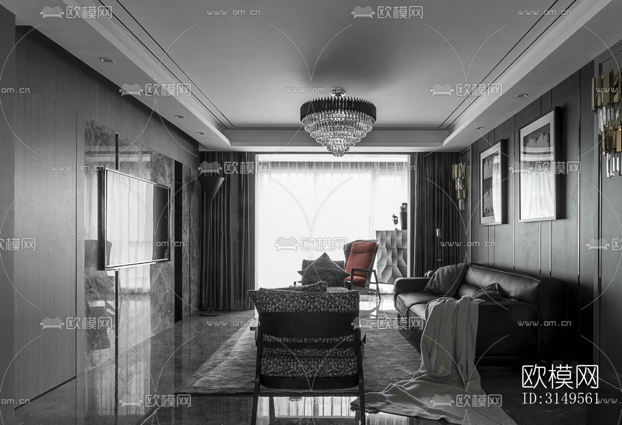 高级灰平层效果图下载（渲染图3）