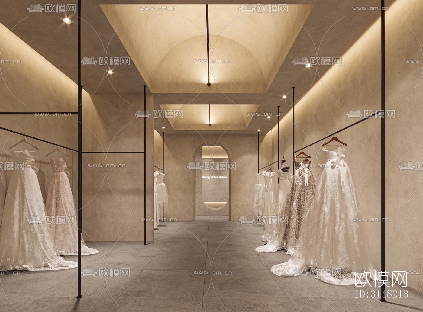 侘寂零售店铺效果图下载（渲染图6）