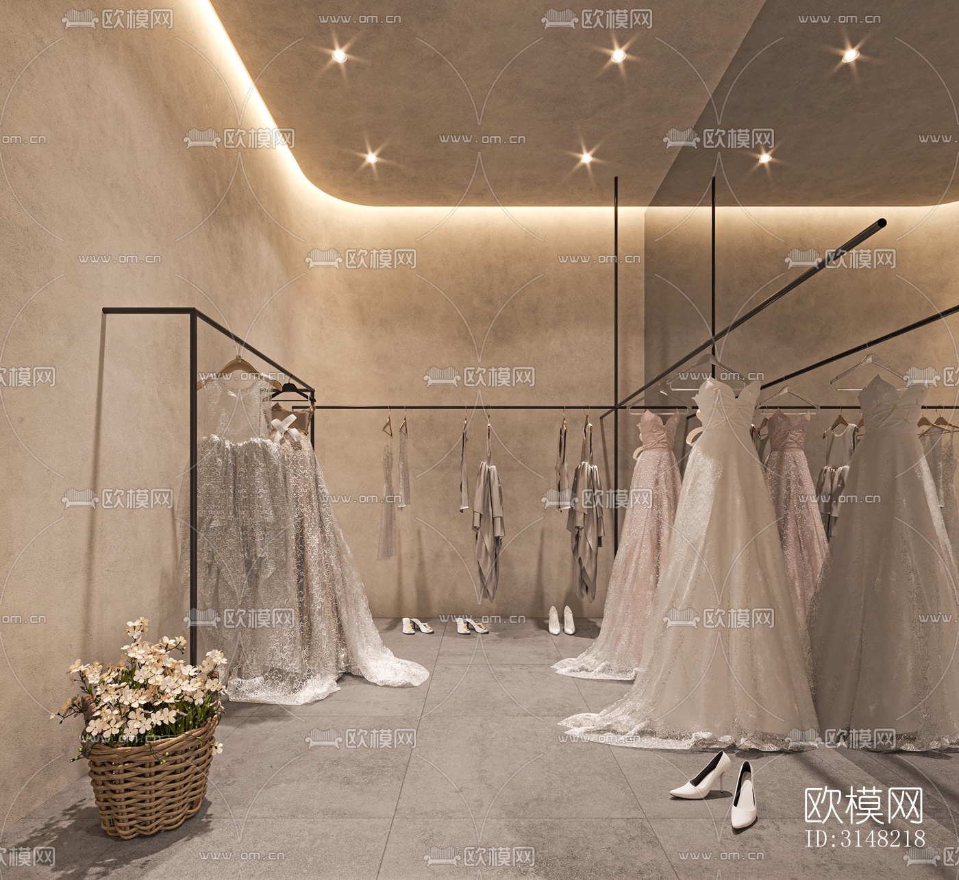 侘寂零售店铺效果图下载（渲染图8）