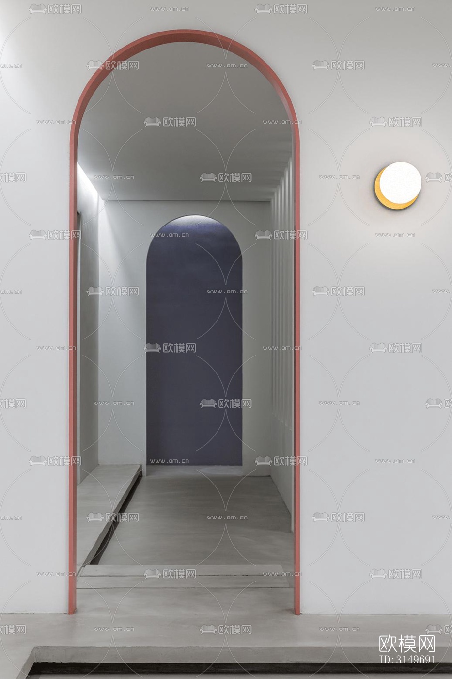 现代健身房效果图下载（渲染图11）