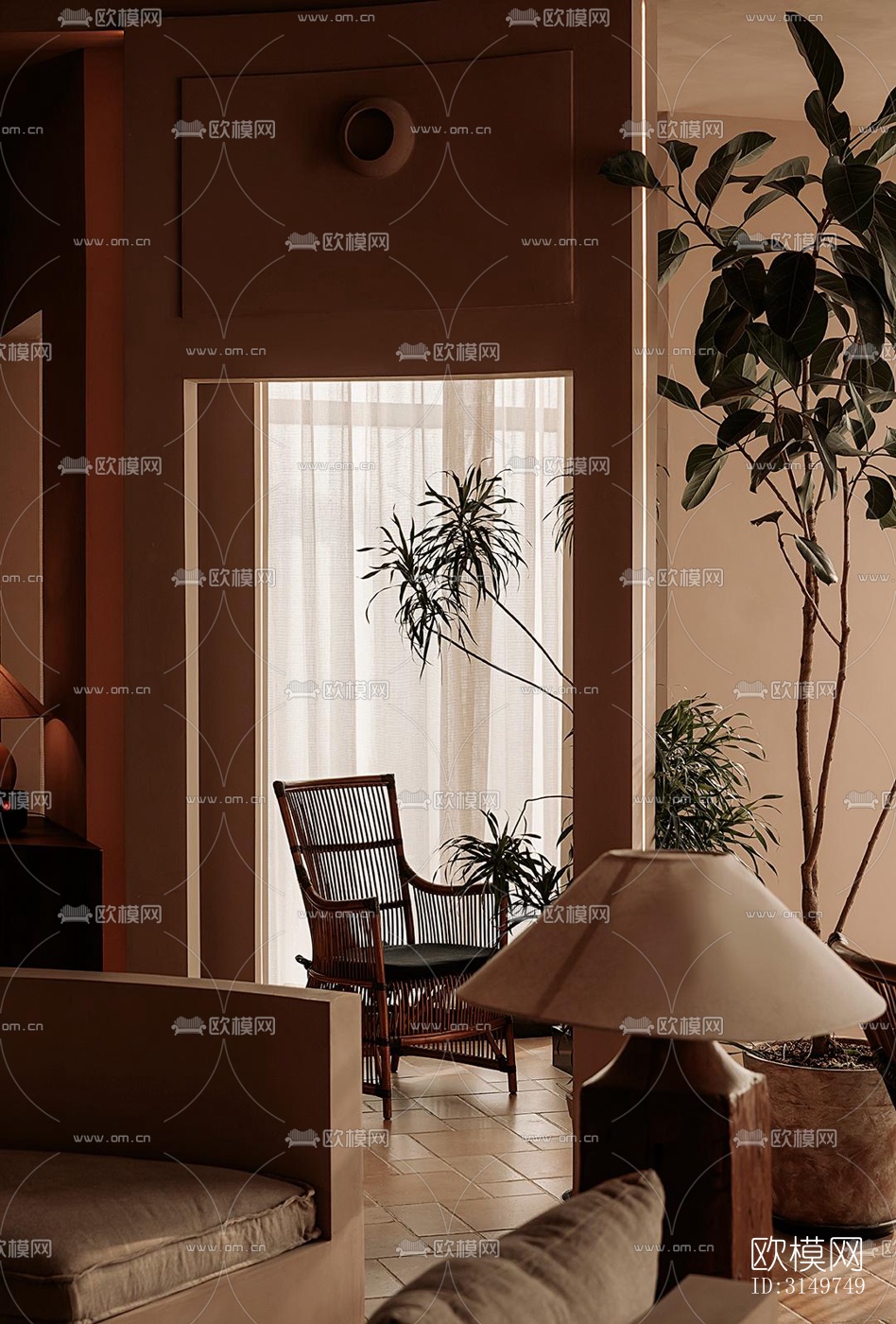 侘寂咖啡奶茶效果图下载（渲染图13）