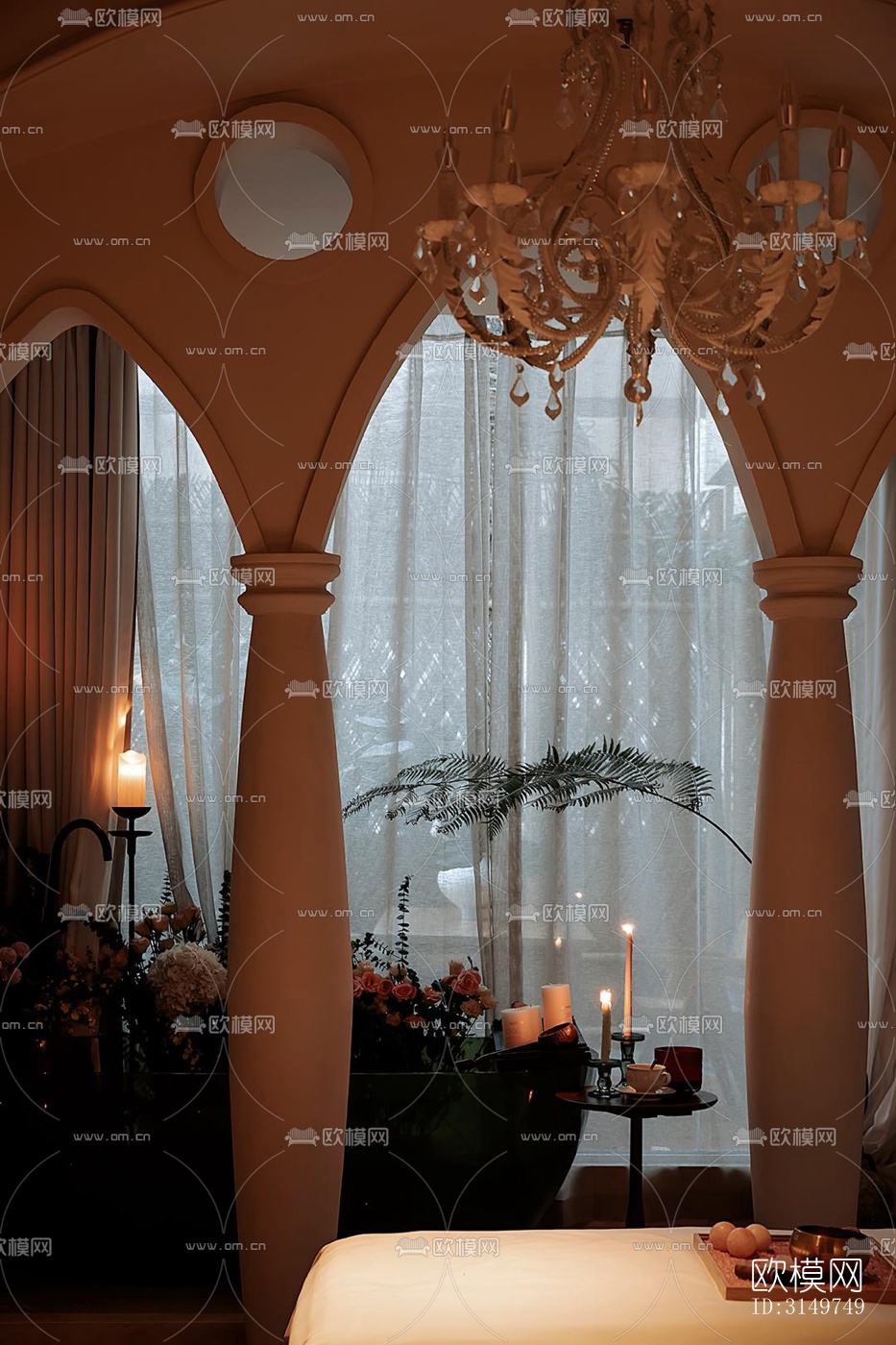 侘寂咖啡奶茶效果图下载（渲染图14）