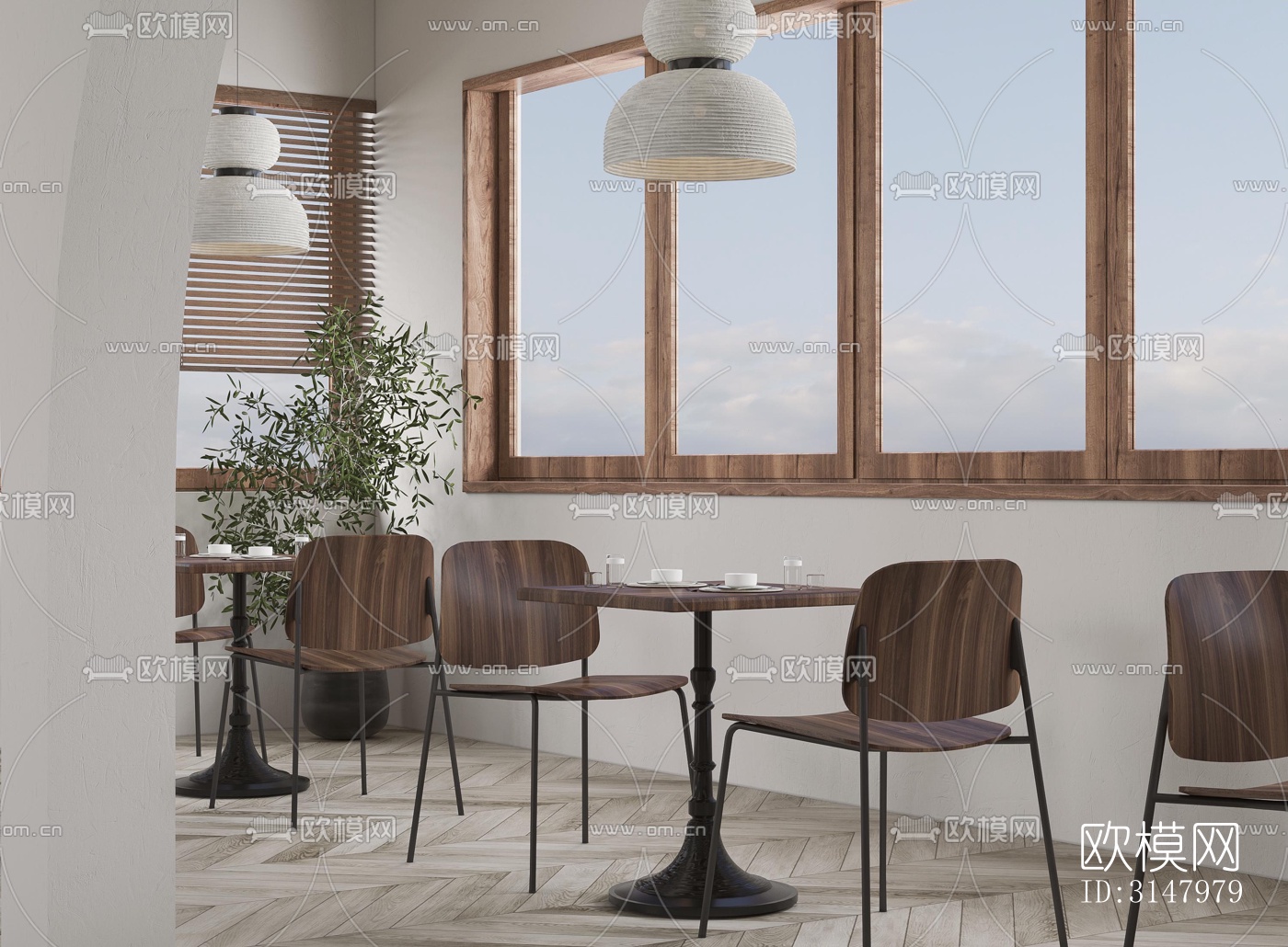 侘寂酒店民宿效果图下载（渲染图7）