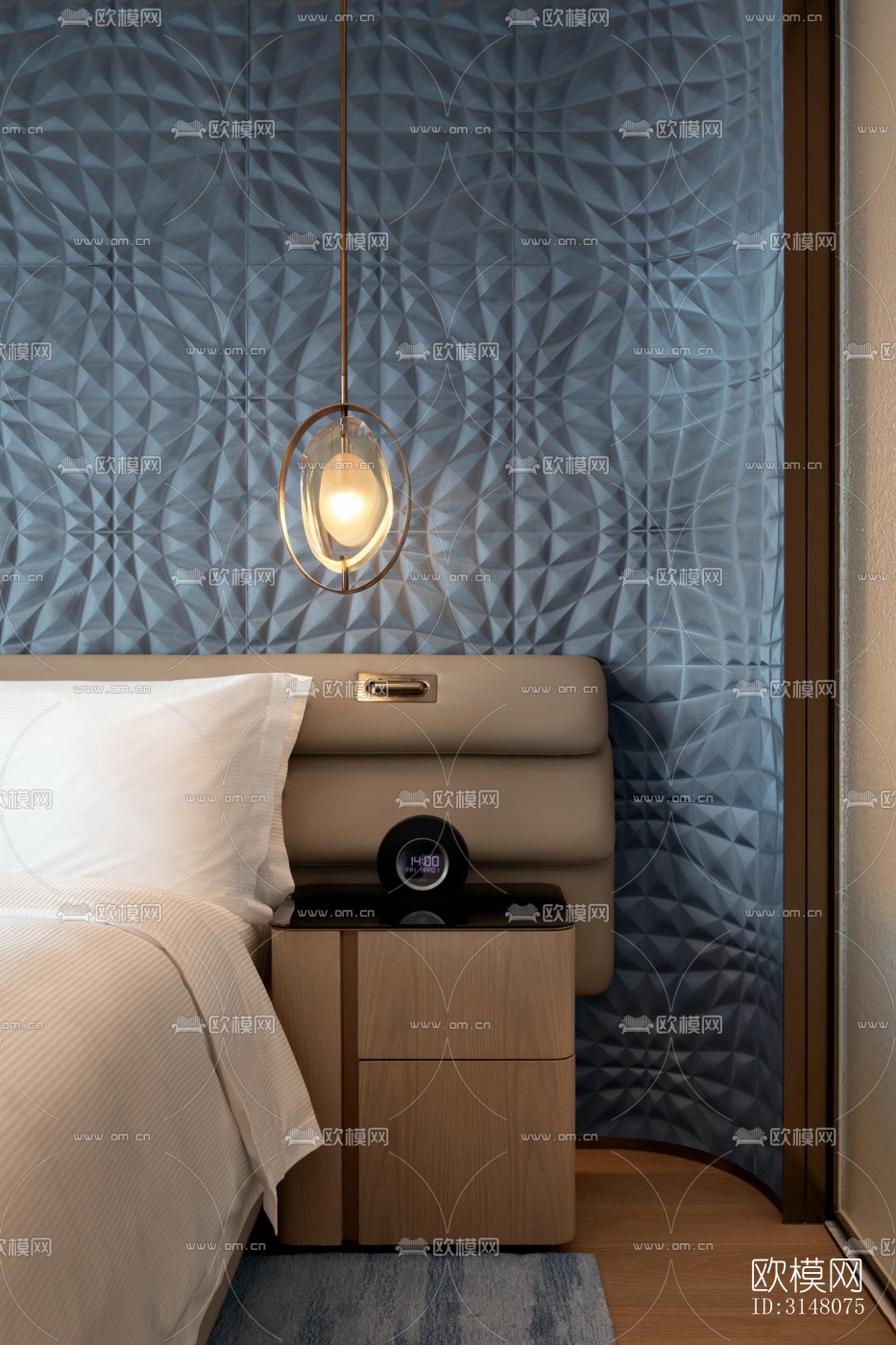 现代酒店民宿效果图下载（渲染图3）