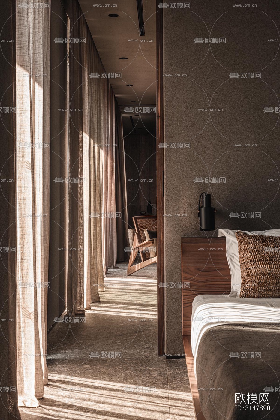 东南亚酒店民宿效果图下载（渲染图7）