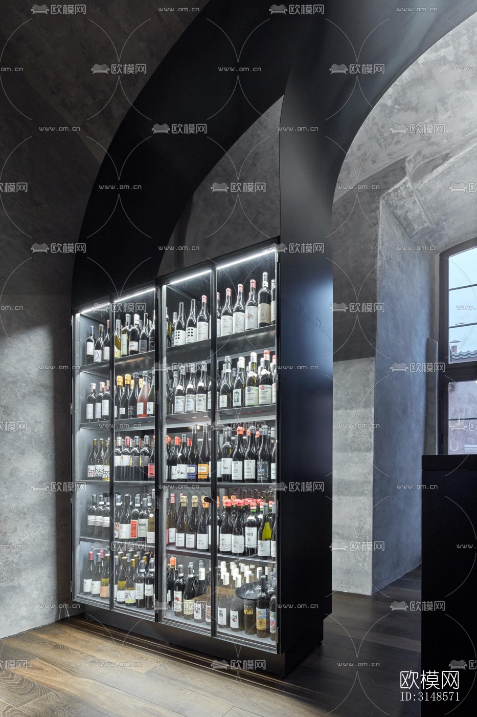 工业风酒吧效果图下载（渲染图10）