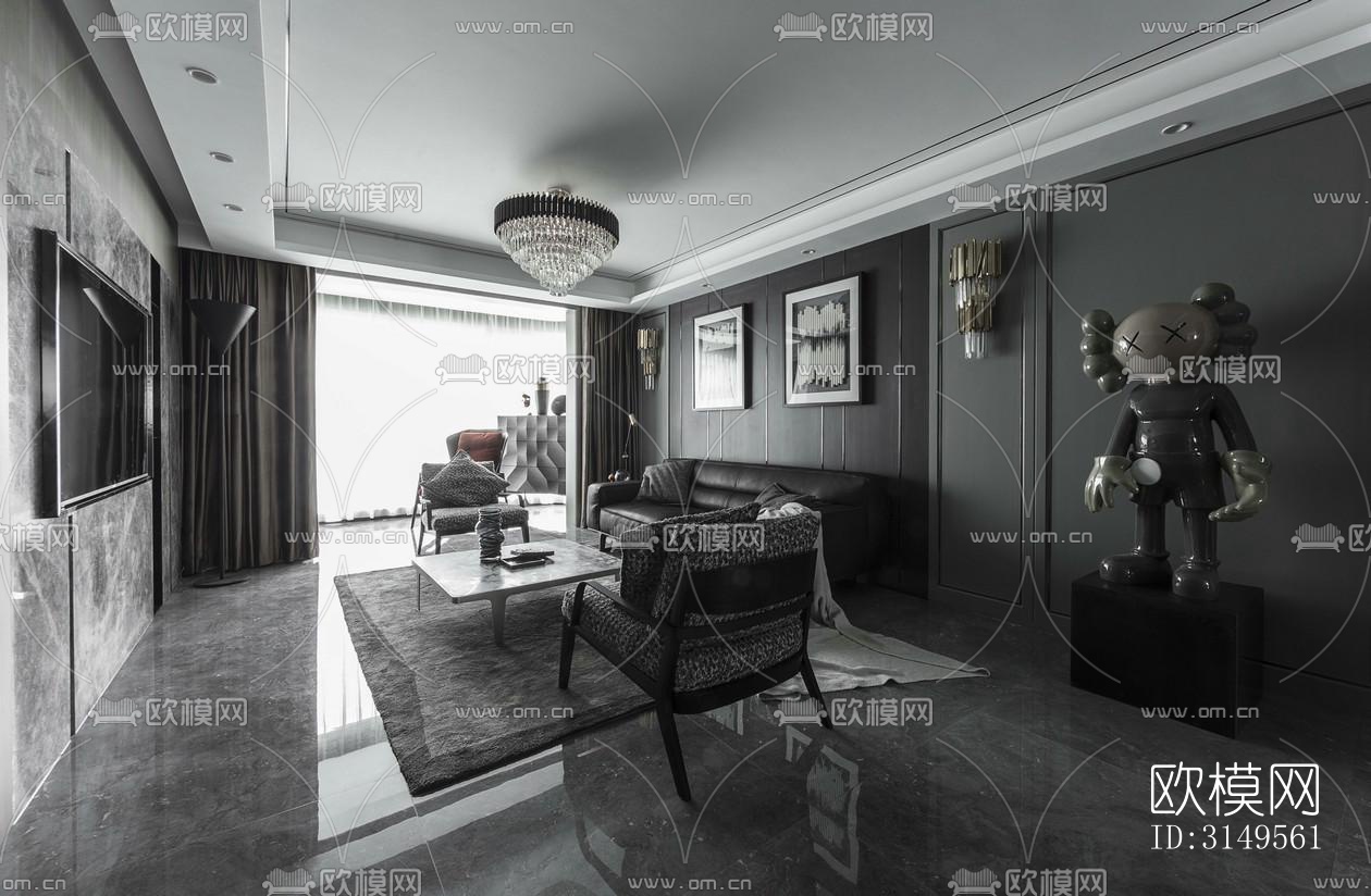 高级灰平层效果图下载（渲染图7）