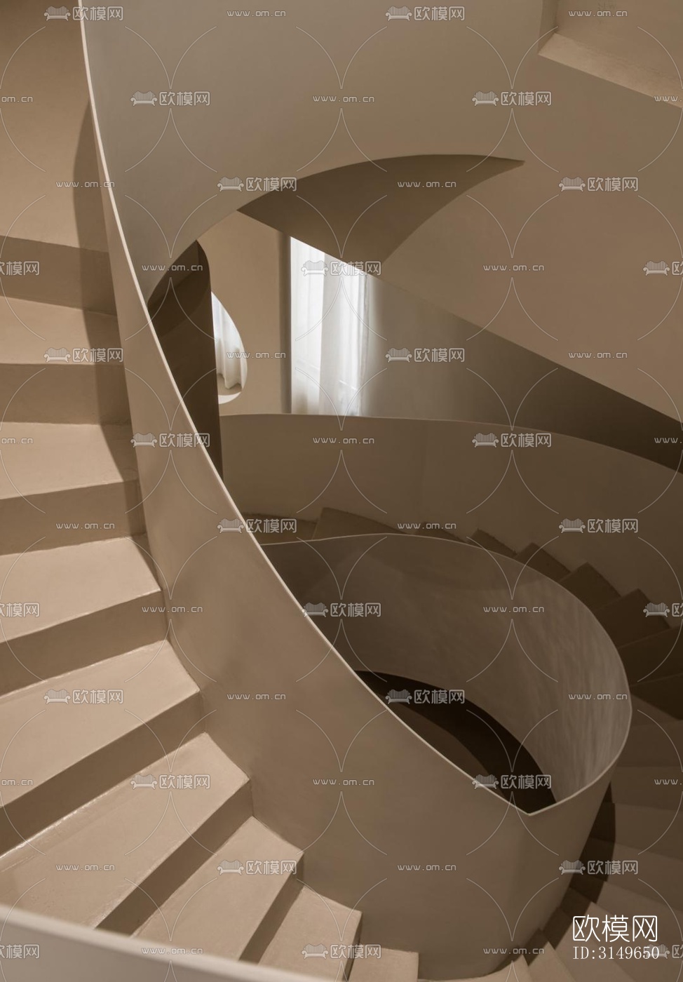 侘寂健身房效果图下载（渲染图4）