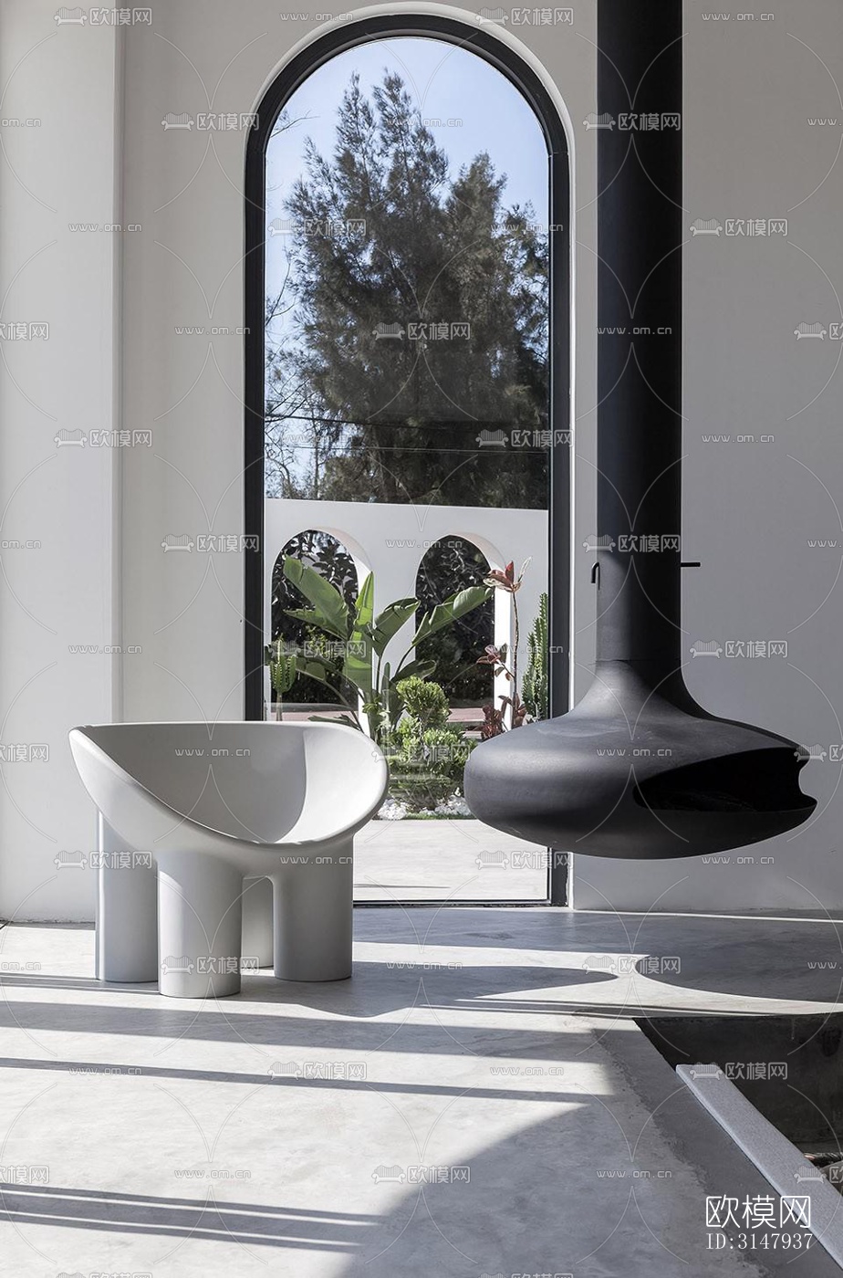 侘寂酒店民宿效果图下载（渲染图15）