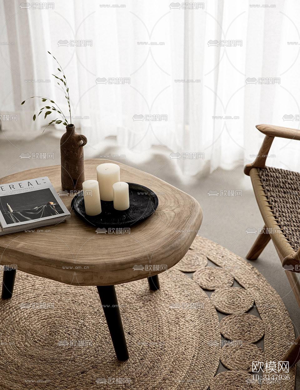 侘寂酒店民宿效果图下载（渲染图19）