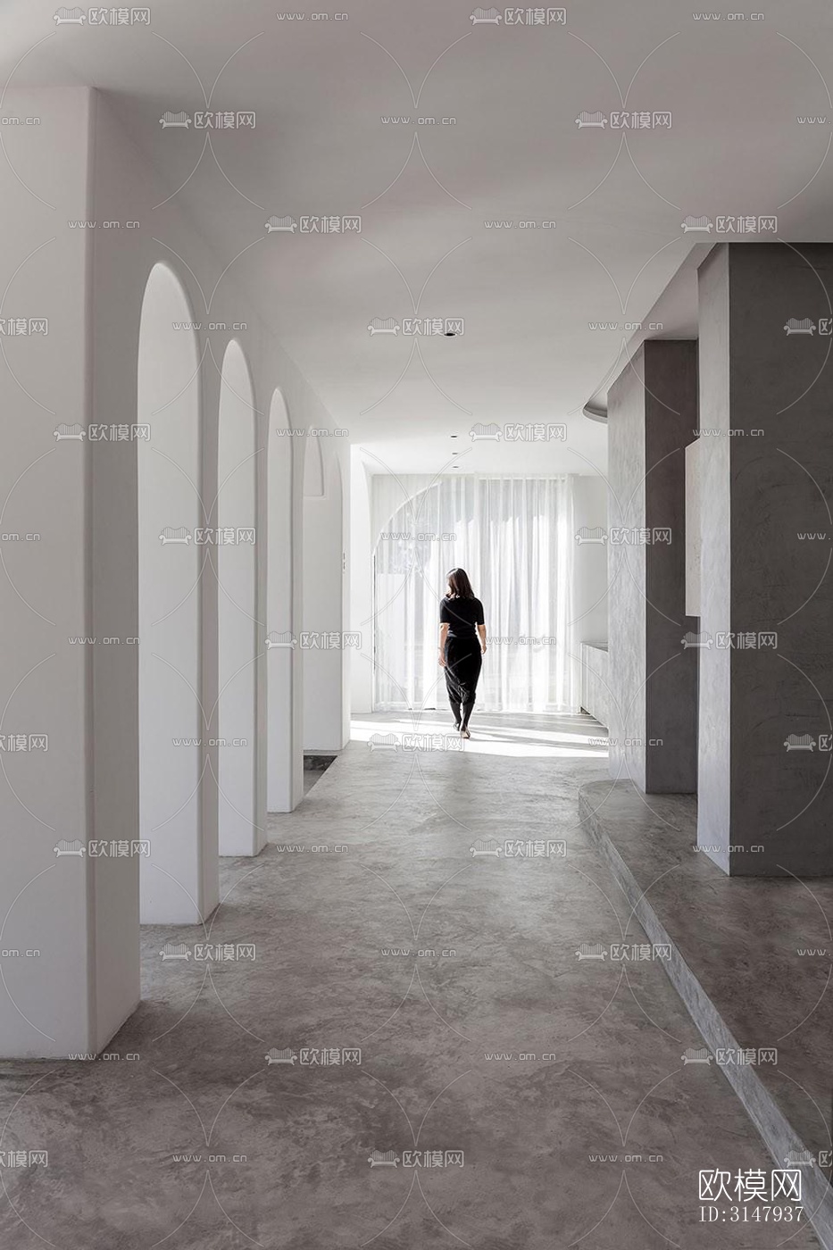 侘寂酒店民宿效果图下载（渲染图14）