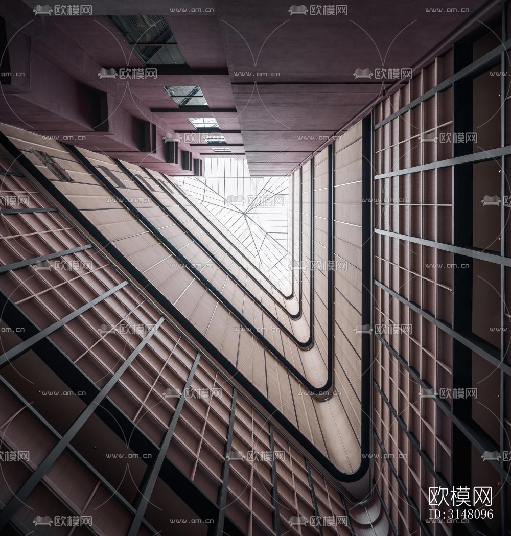 现代酒店民宿效果图下载（渲染图10）