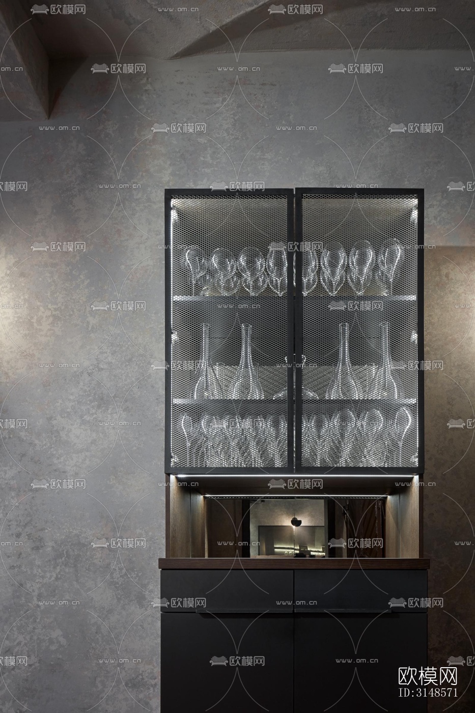 工业风酒吧效果图下载（渲染图13）