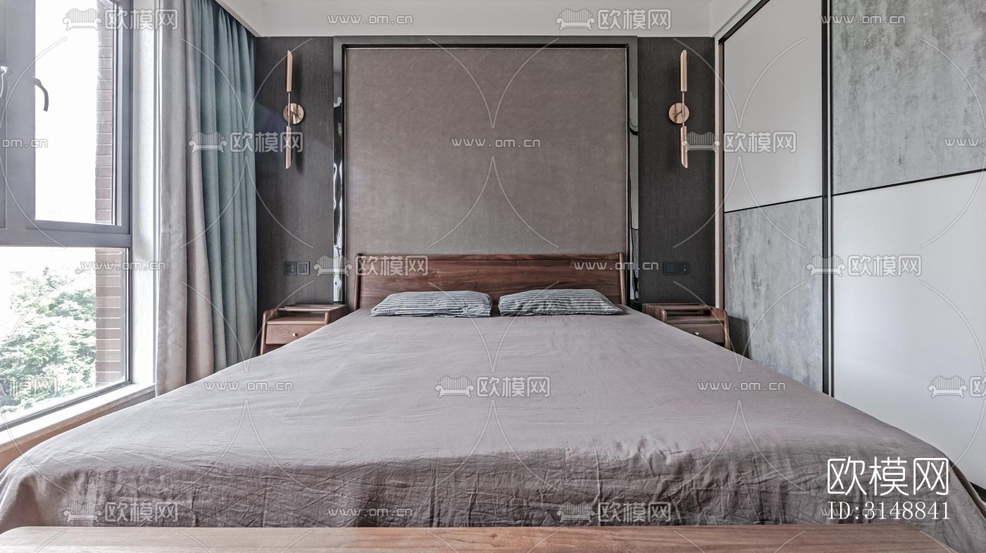 北欧平层效果图下载（渲染图15）