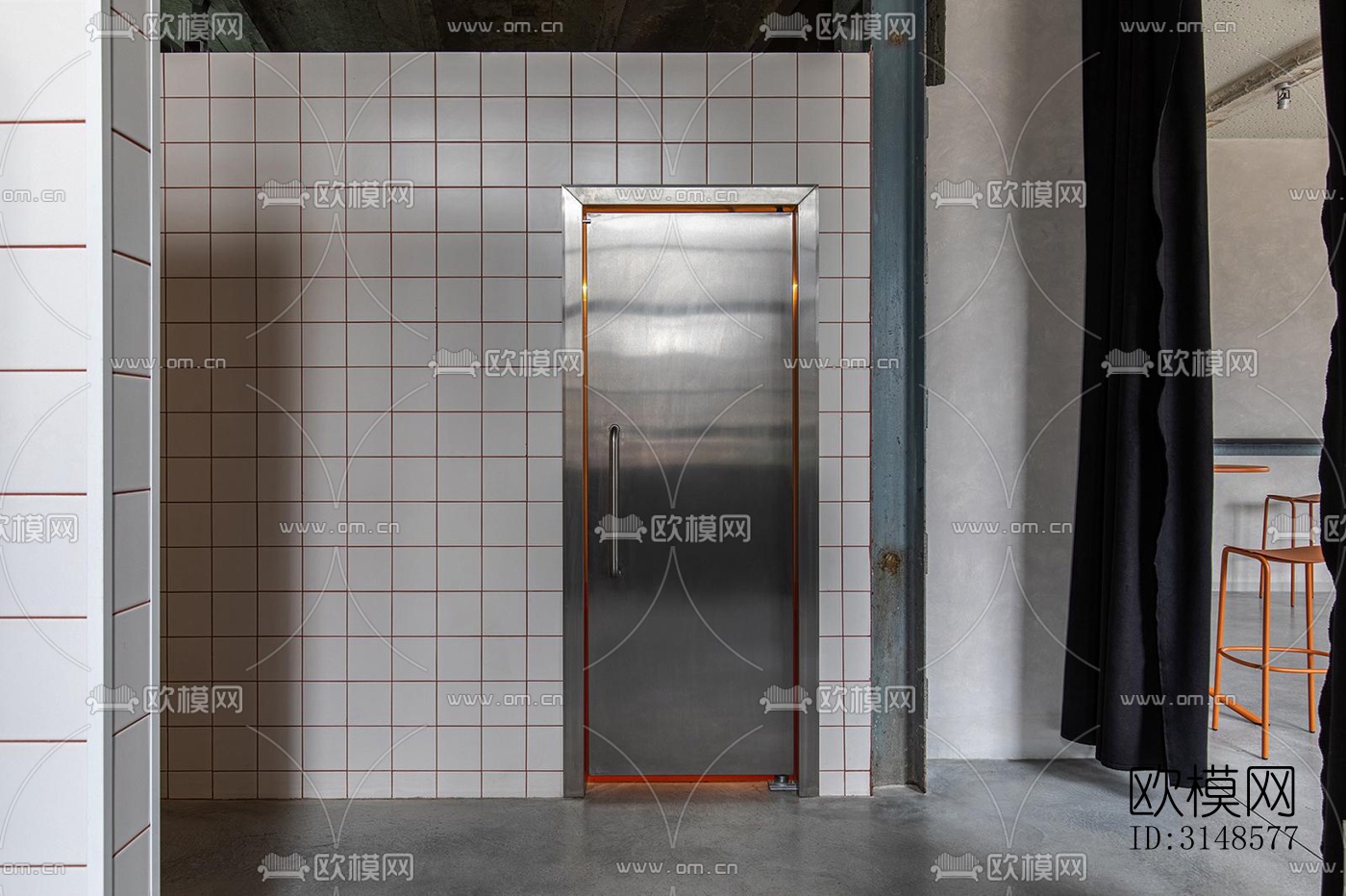 工业风酒吧效果图下载（渲染图11）