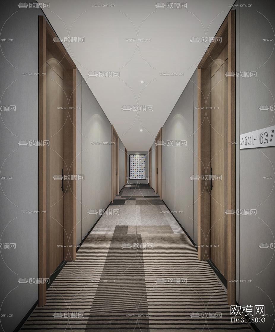 北欧酒店民宿效果图下载（渲染图7）