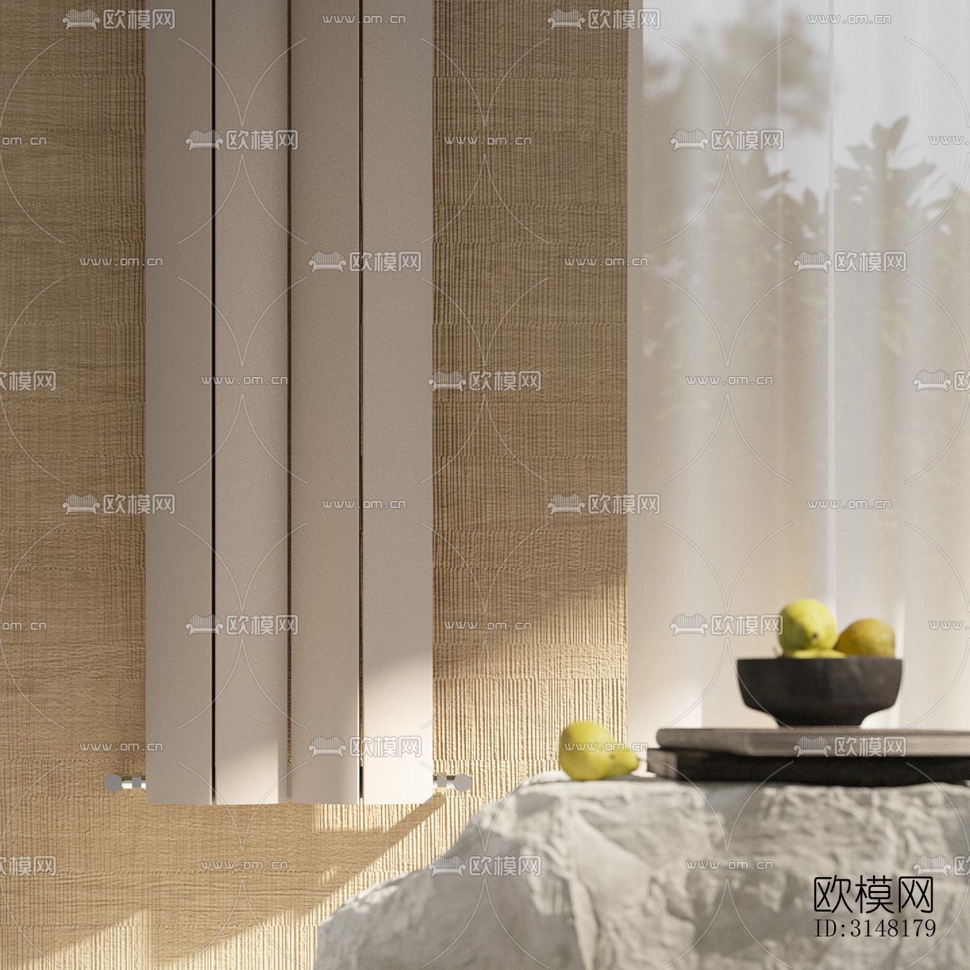 现代酒店民宿效果图下载（渲染图17）