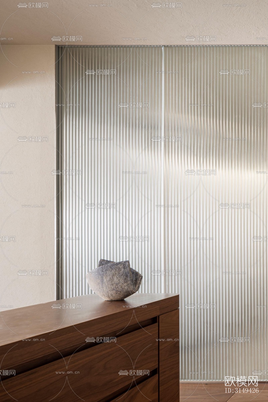 现代平层效果图下载（渲染图6）