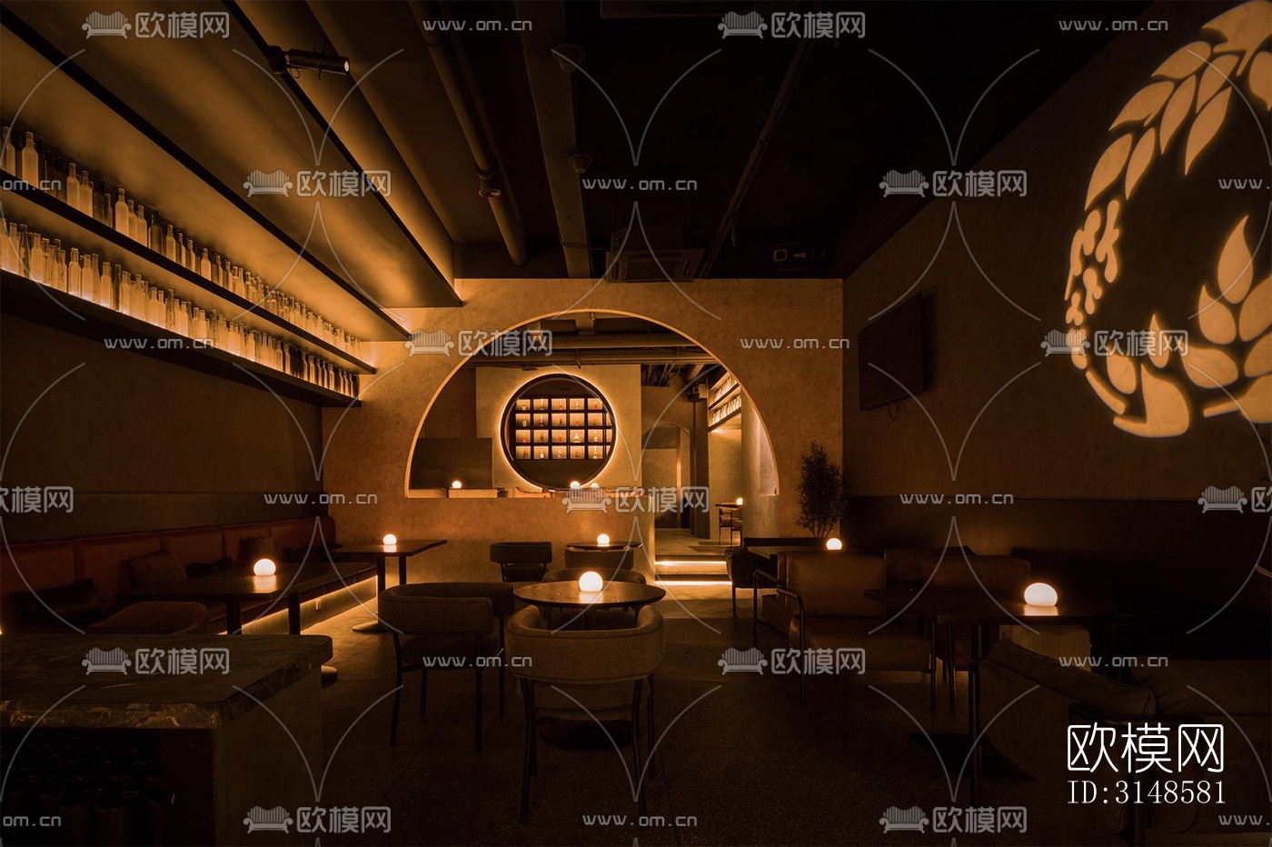 工业风酒吧效果图下载（渲染图11）