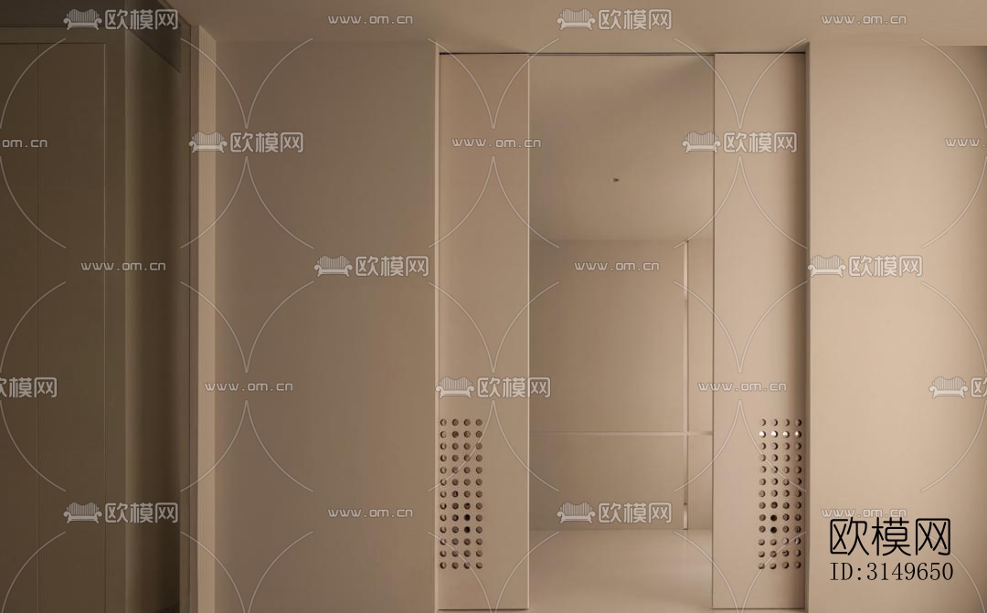 侘寂健身房效果图下载（渲染图10）