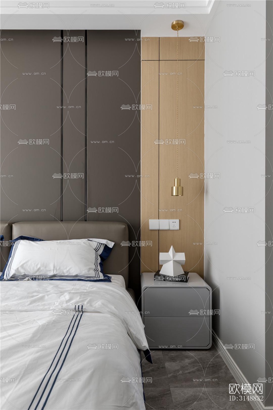 北欧平层效果图下载（渲染图12）