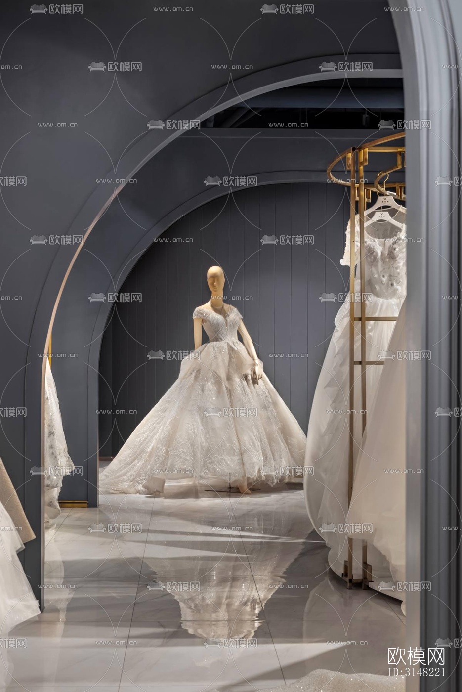 北欧零售店铺效果图下载（渲染图2）