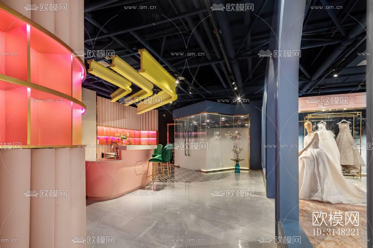 北欧零售店铺效果图下载（渲染图15）