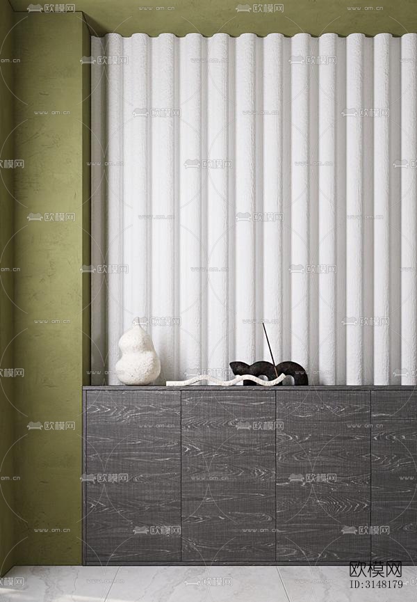 现代酒店民宿效果图下载（渲染图11）