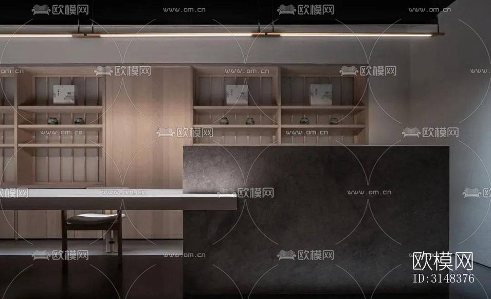 侘寂養(yǎng)生會所效果圖下載(渲染圖17)