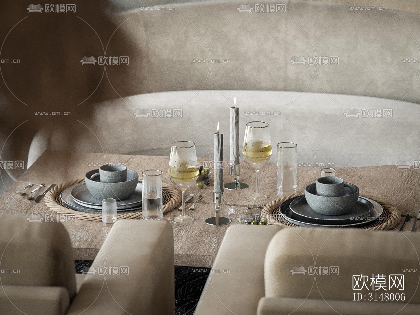 北欧酒店民宿效果图下载（渲染图12）