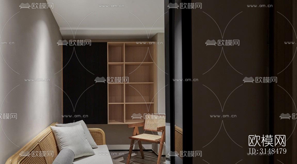 侘寂美容院效果图下载（渲染图7）