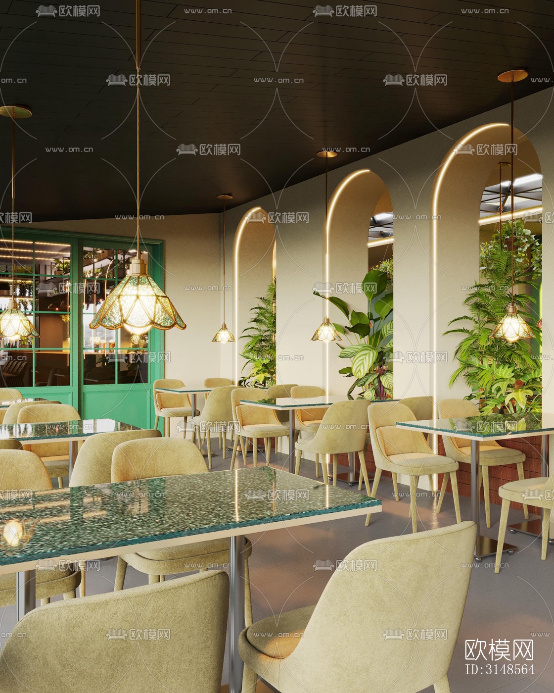 北欧酒吧效果图下载（渲染图11）