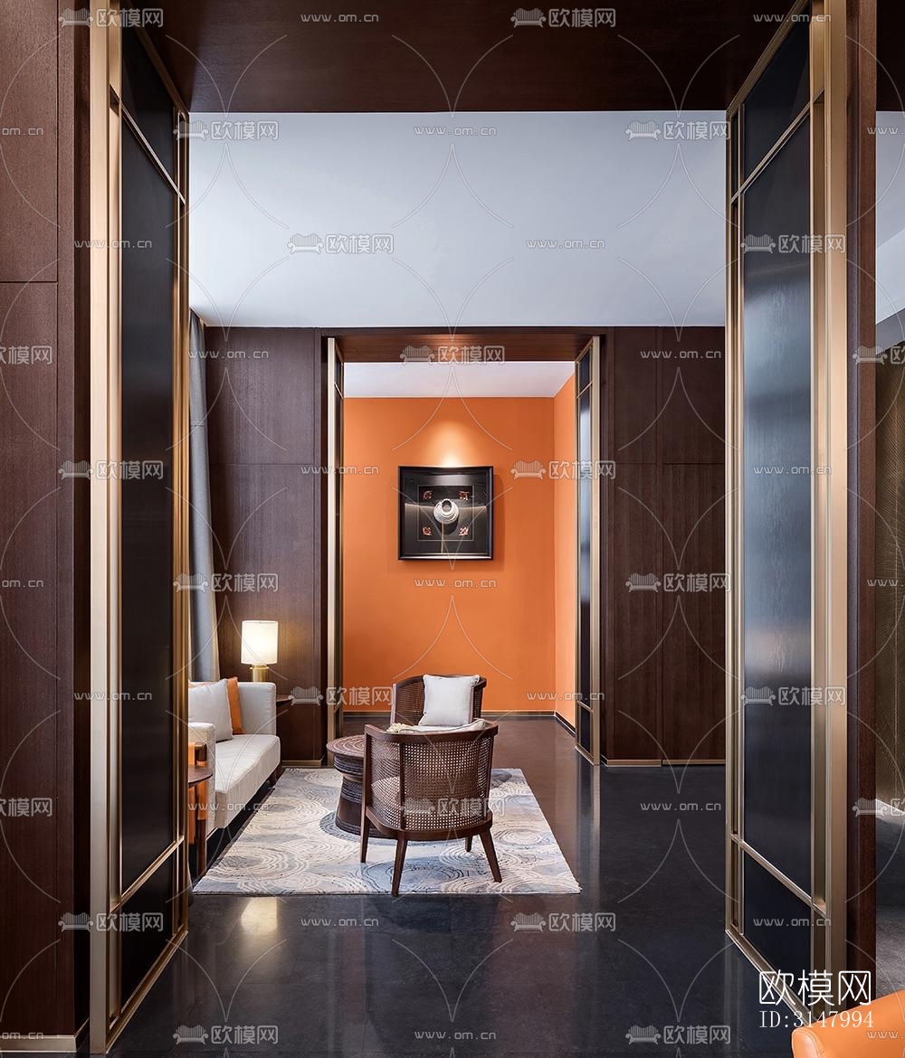 北欧酒店民宿效果图下载（渲染图1）