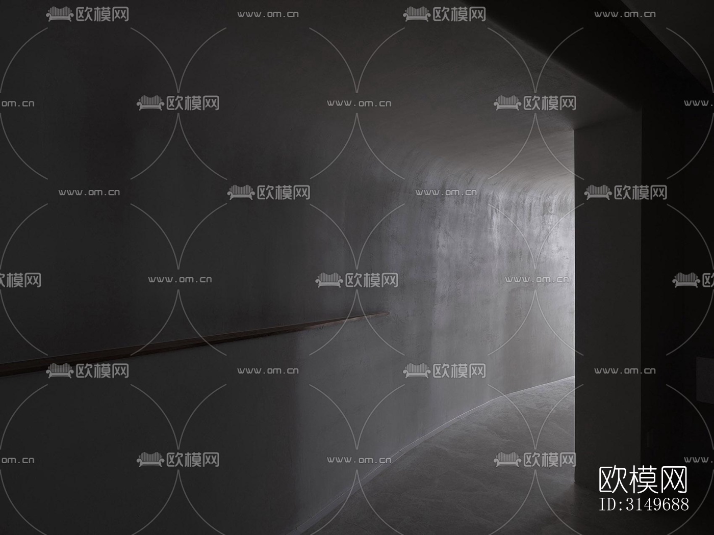 现代健身房效果图下载（渲染图8）