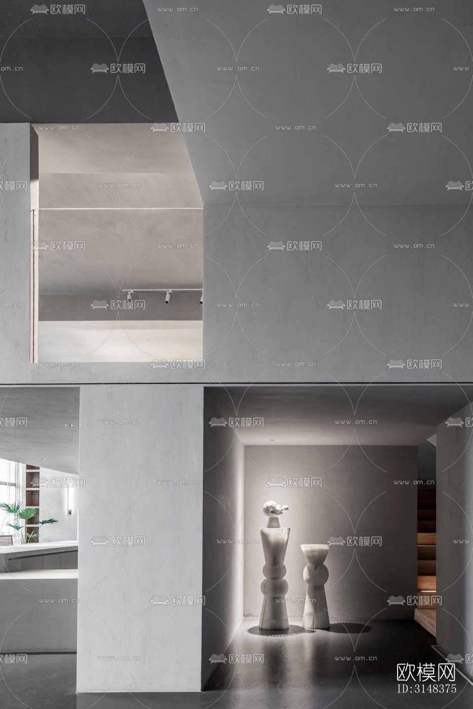 侘寂养生会所效果图下载（渲染图14）