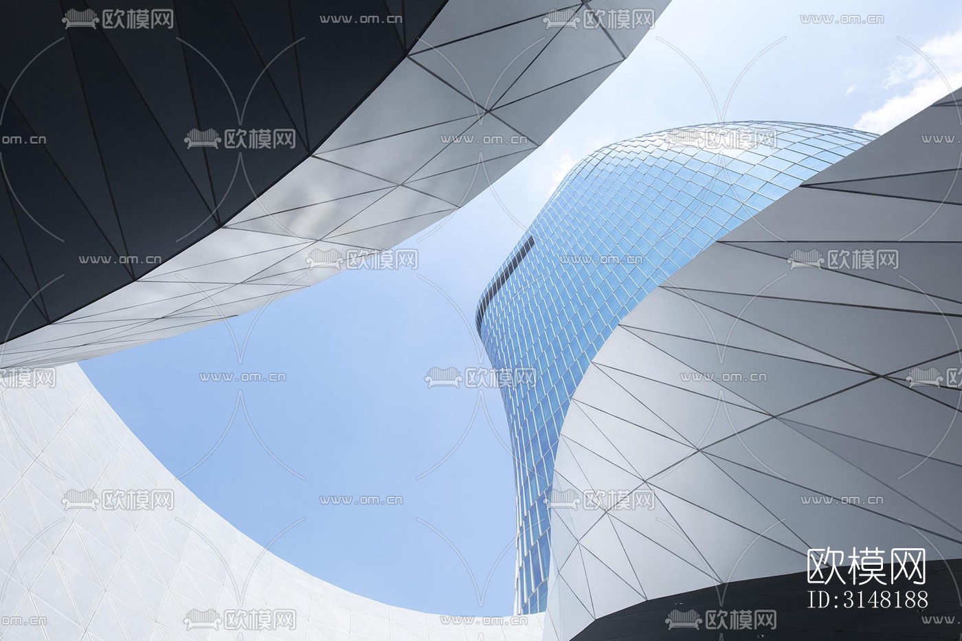 现代酒店民宿效果图下载（渲染图15）