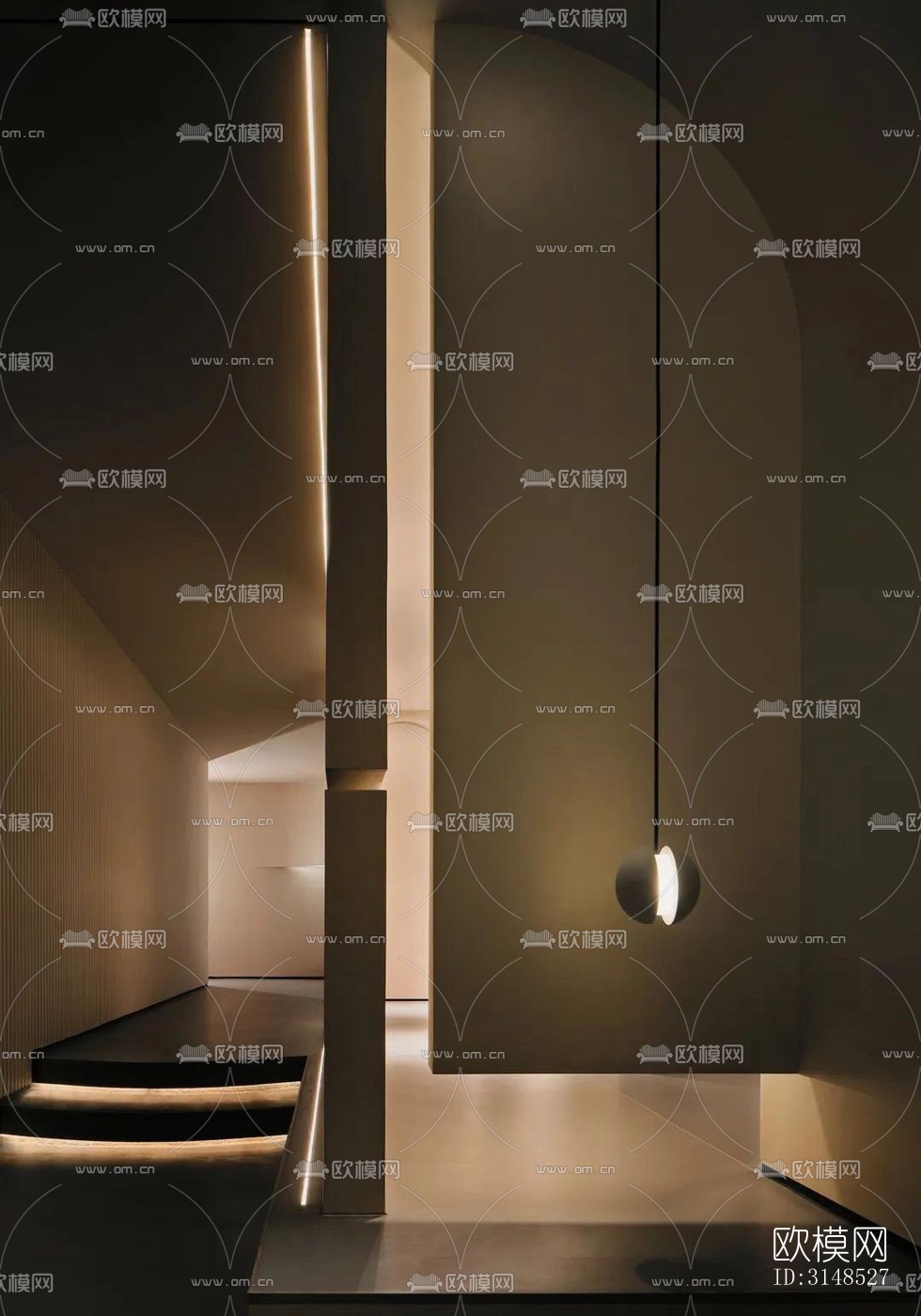 现代美容院效果图下载（渲染图15）