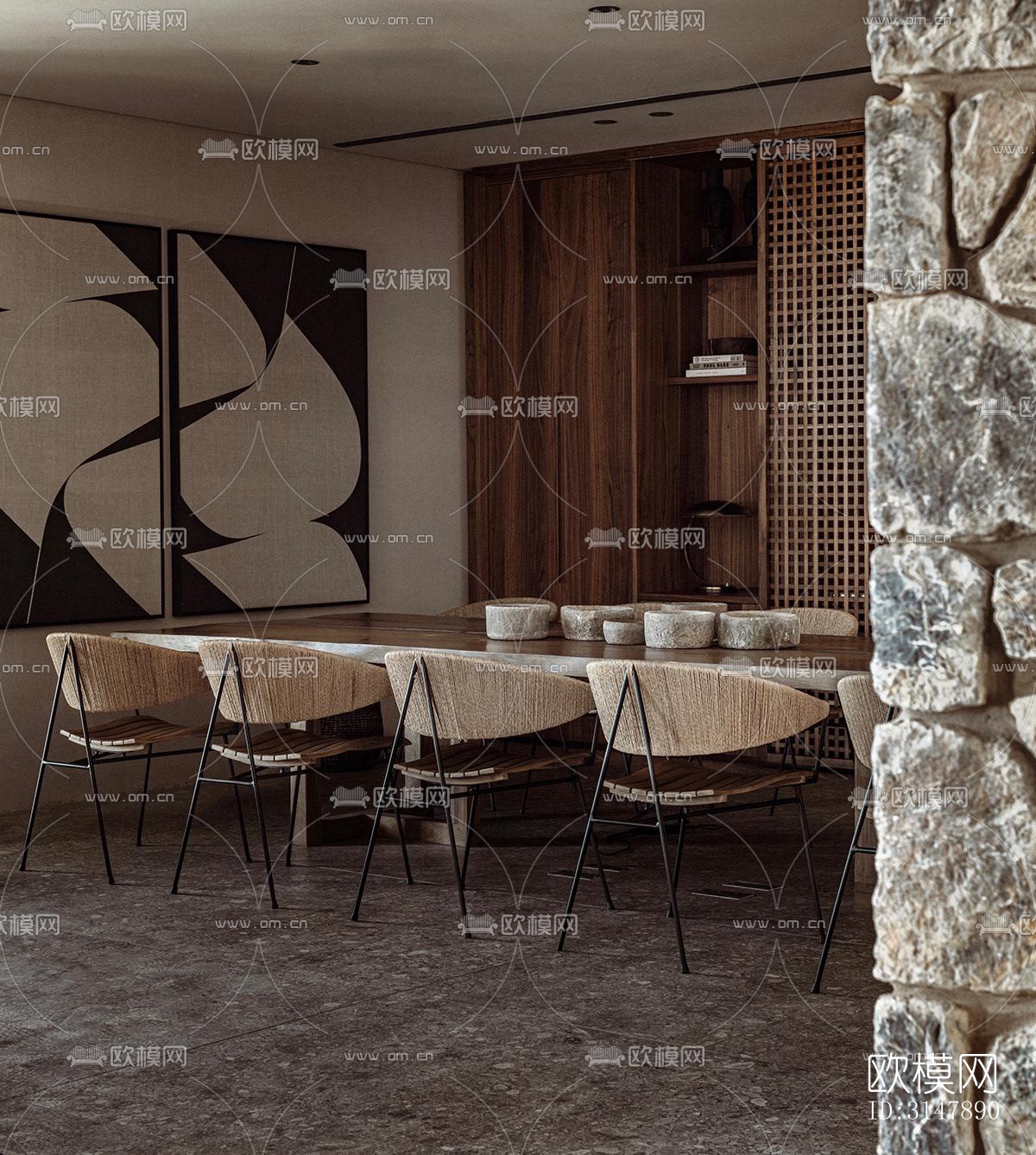 东南亚酒店民宿效果图下载（渲染图13）