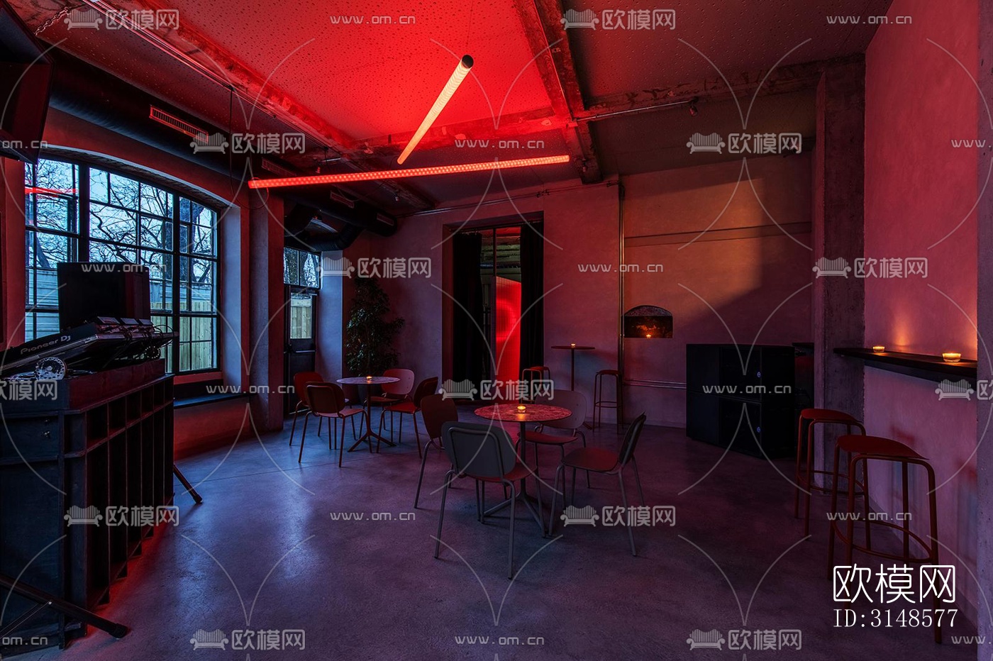 工业风酒吧效果图下载（渲染图13）