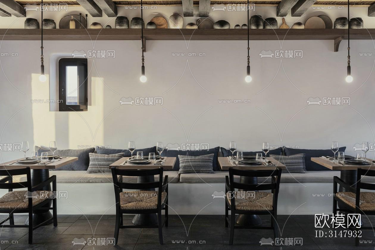 侘寂酒店民宿效果图下载（渲染图3）