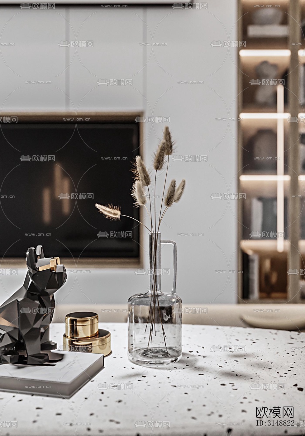 北欧平层效果图下载（渲染图3）