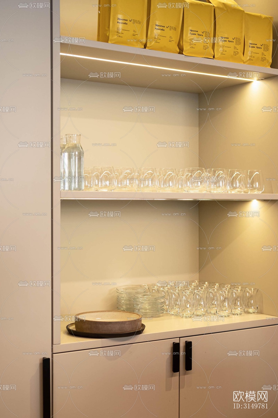 后现代咖啡奶茶效果图下载（渲染图14）